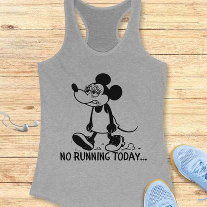 No Running Tank Top