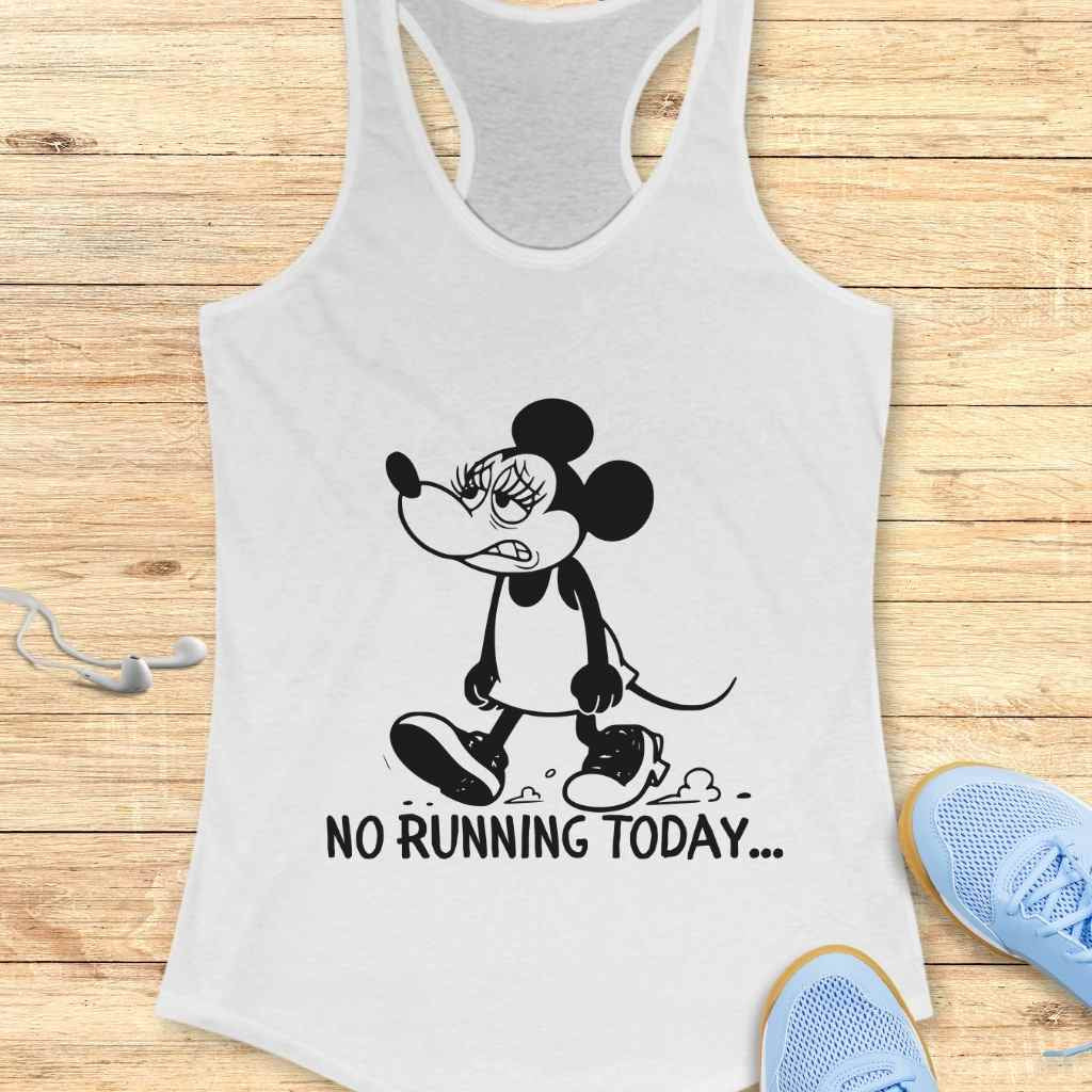 No Running Tank Top