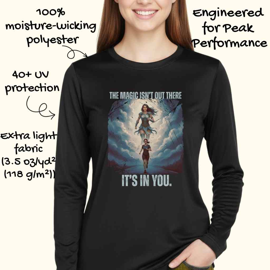 Magic Within You Moisture-Wicking & Lightweight Performance Running Shirt