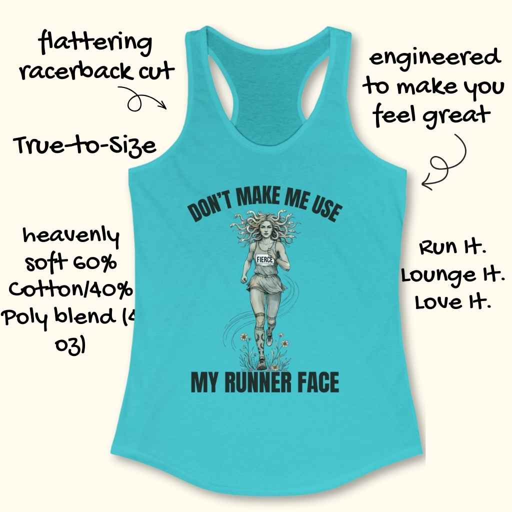 Runner Face Tank Top