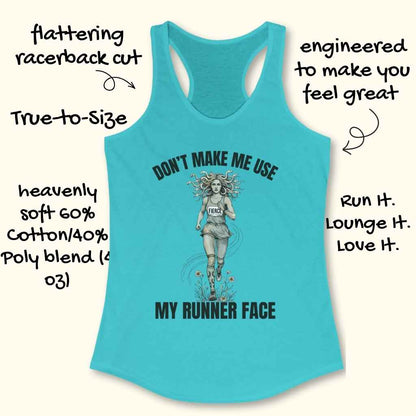Runner Face Tank Top
