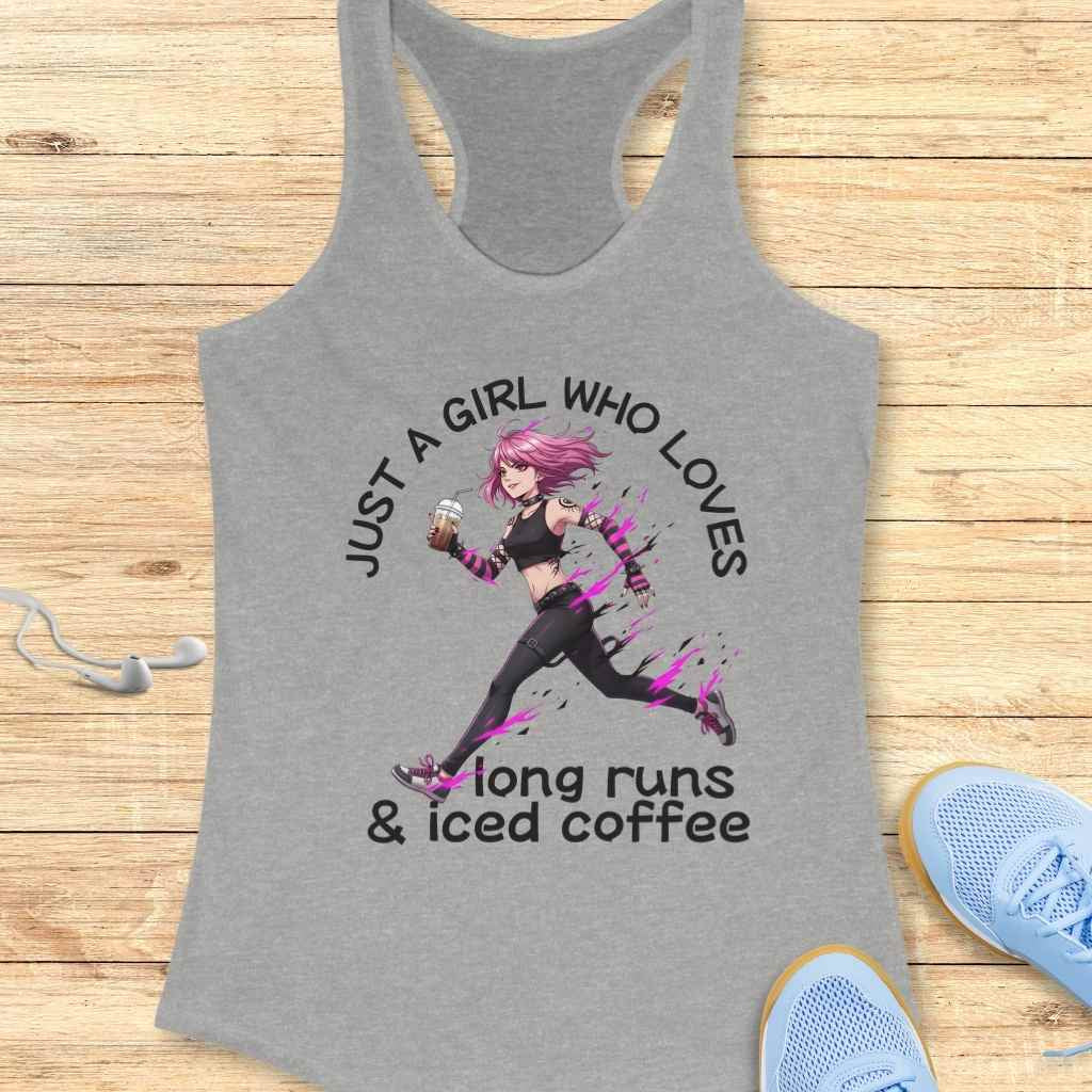 Iced Coffee Girl Tank Top