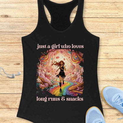 Long Runs & Snacks Tank Top