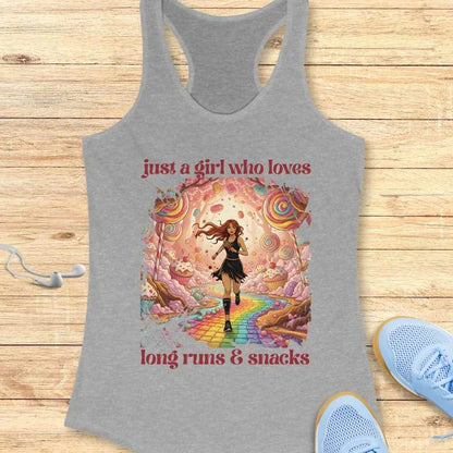 Long Runs & Snacks Tank Top