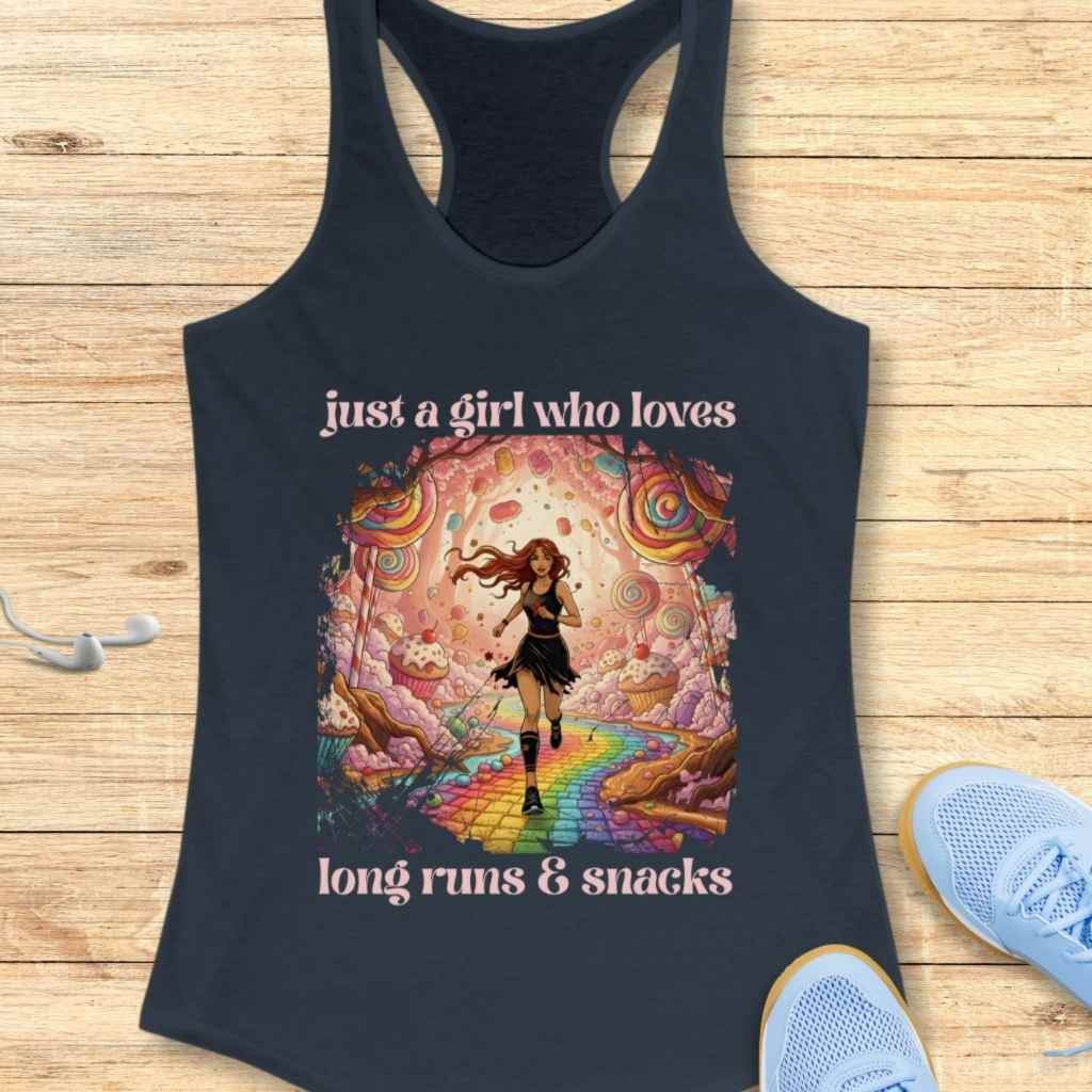 Long Runs & Snacks Tank Top