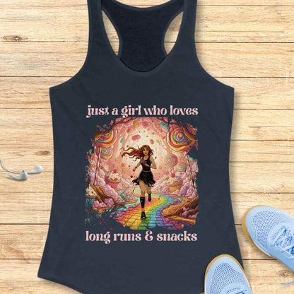 Long Runs & Snacks Tank Top