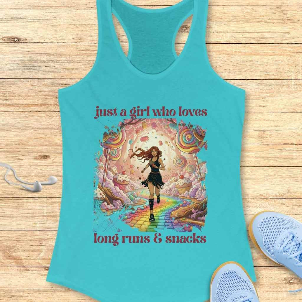 Long Runs & Snacks Tank Top