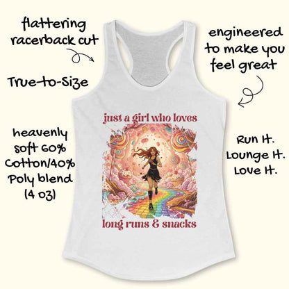 Long Runs & Snacks Tank Top