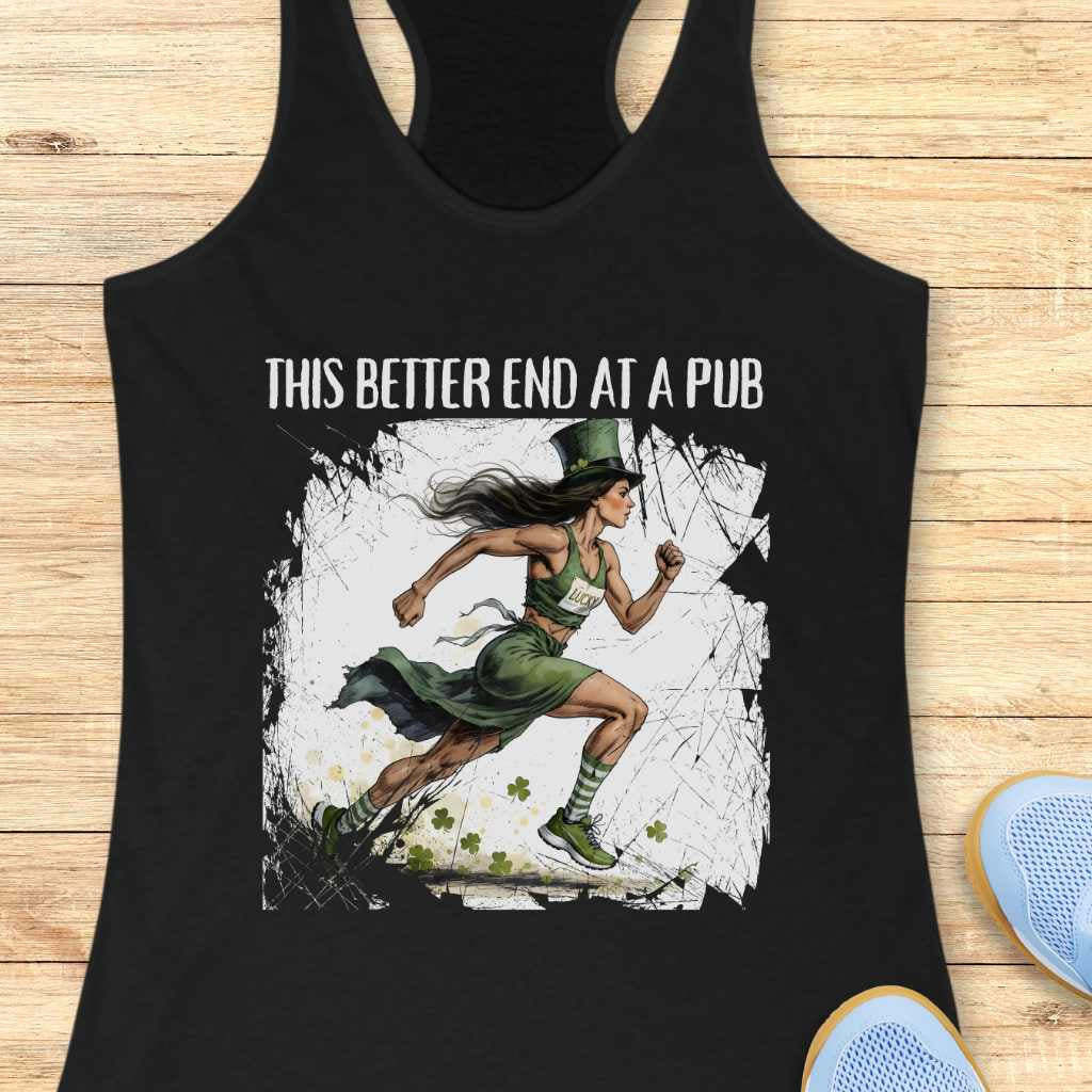 End At A Pub Tank Top