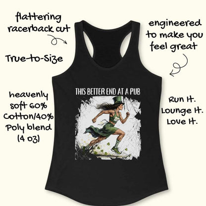 End At A Pub Tank Top