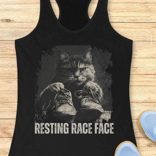 Resting Race Face Tank Top