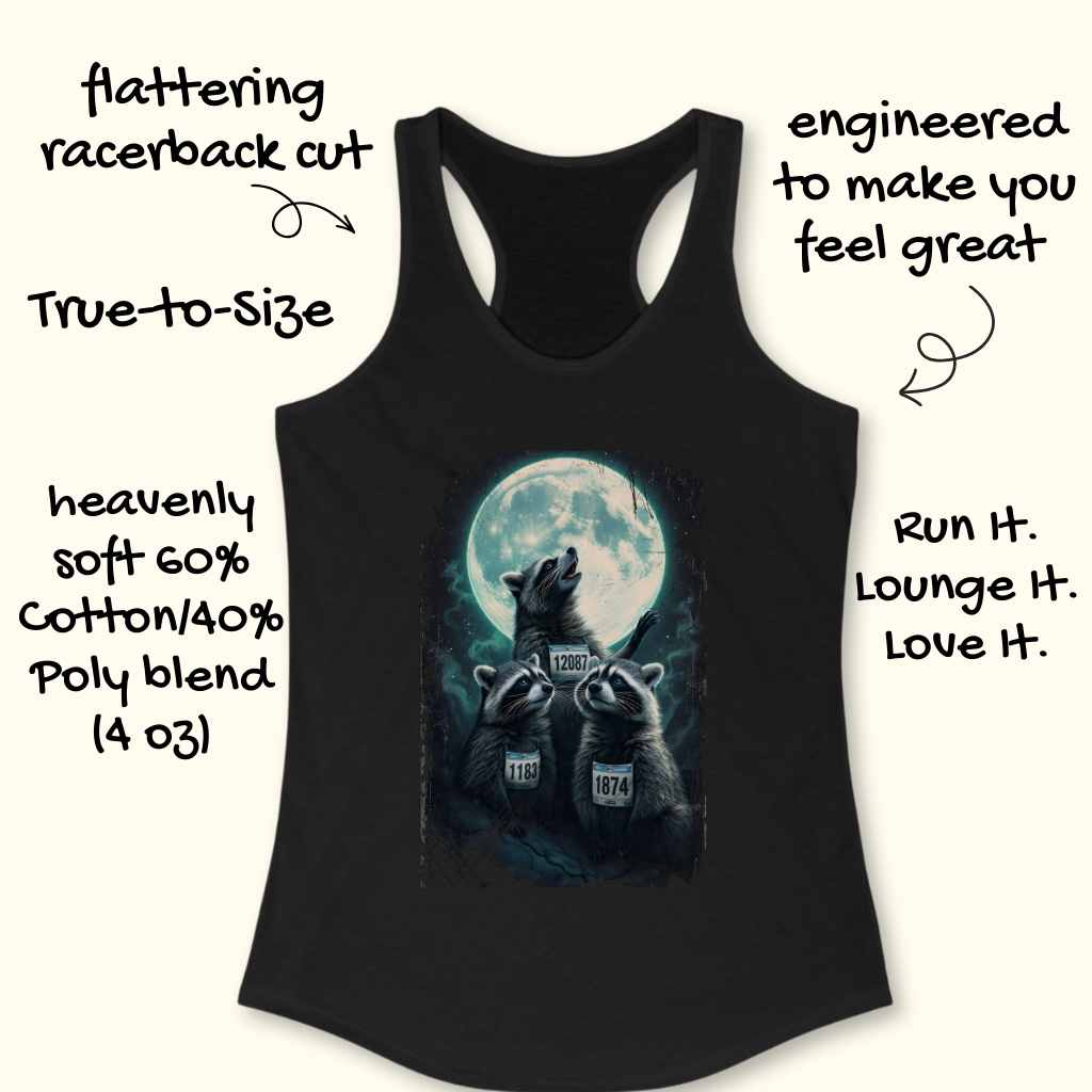 Runners Howling Tank Top