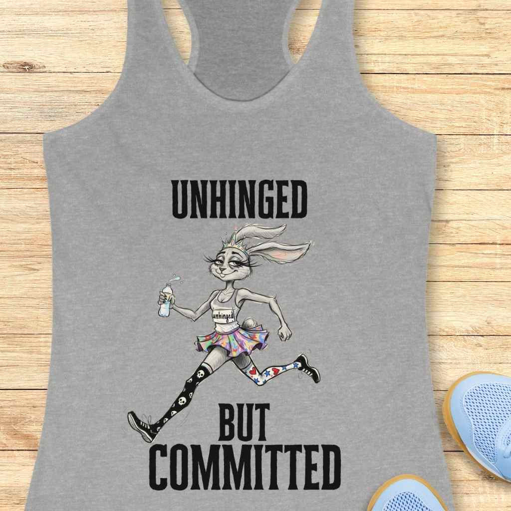 Unhinged But Committed Tank Top