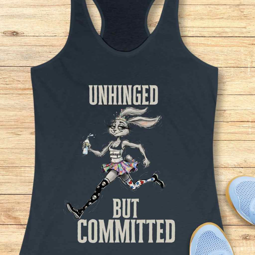 Unhinged But Committed Tank Top