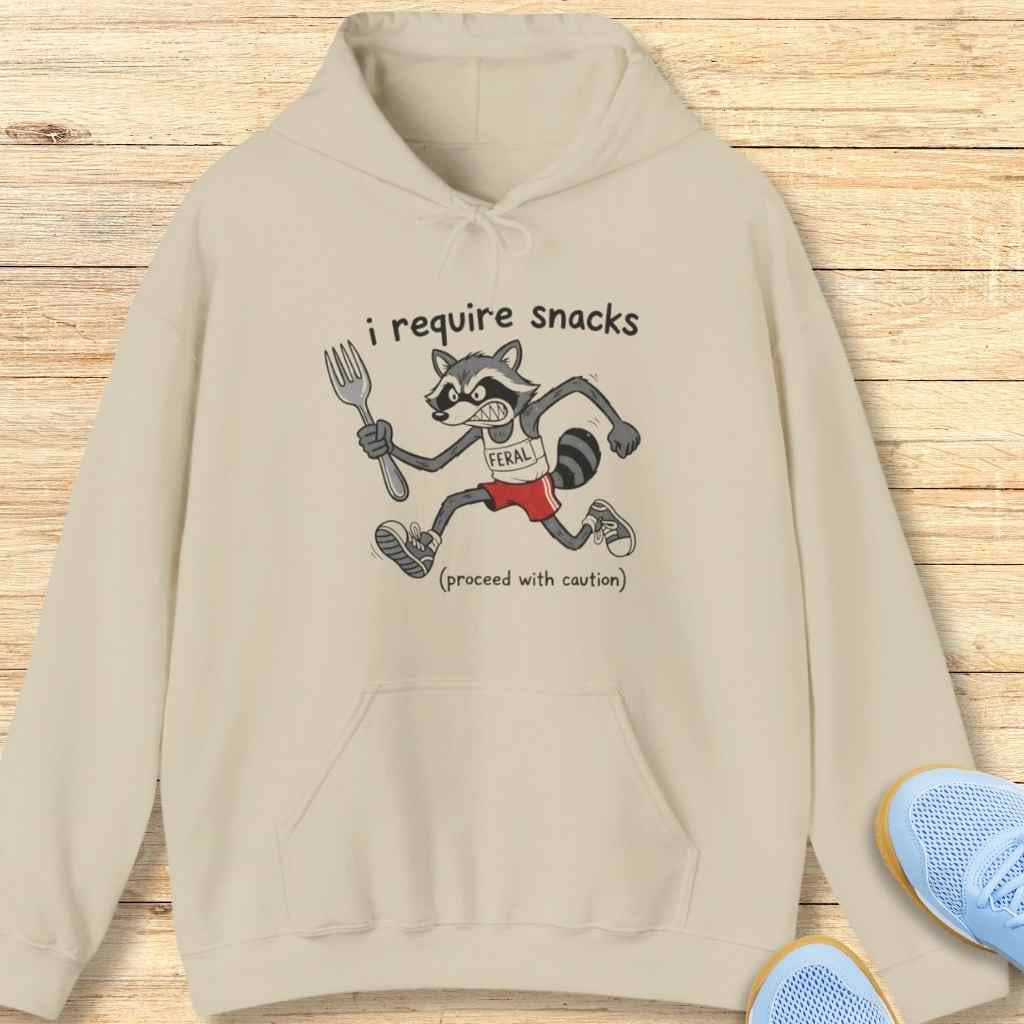 Require Snacks Hoodie Sweatshirt