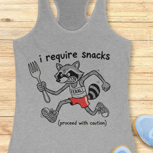 Require Snacks Tank Top