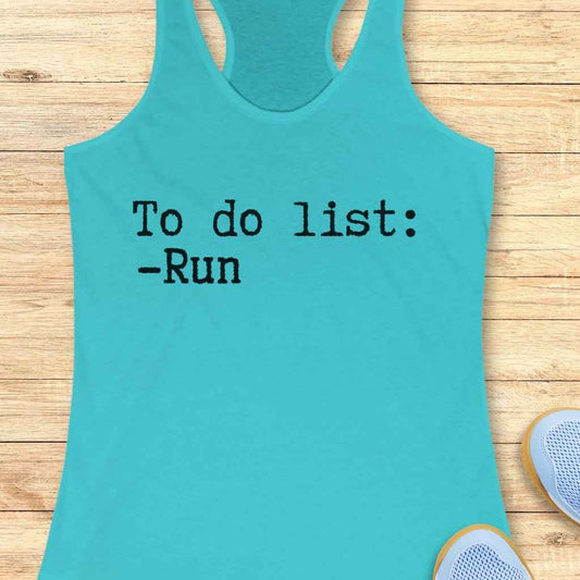 To Do List Tank Top