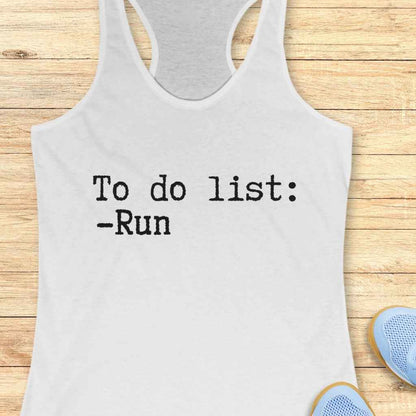 To Do List Tank Top