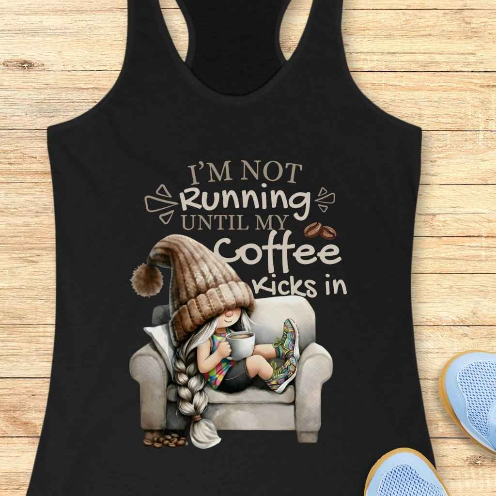Coffee Kicks In Tank Top