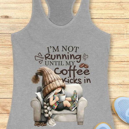 Coffee Kicks In Tank Top