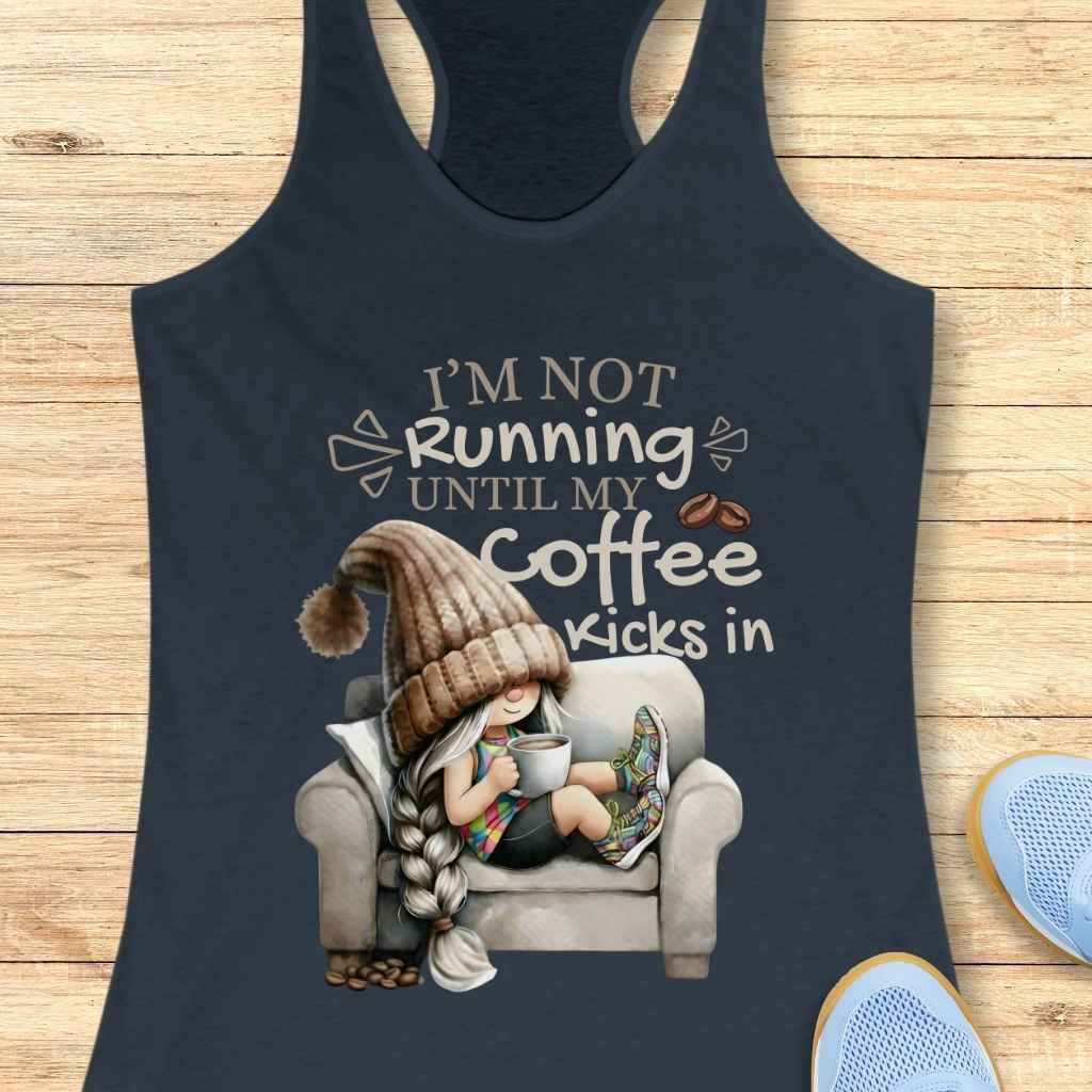 Coffee Kicks In Tank Top
