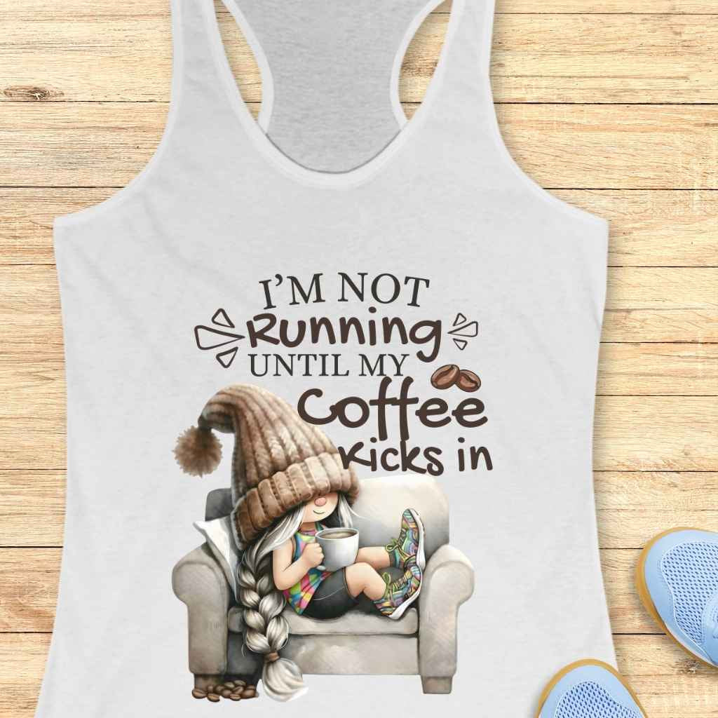 Coffee Kicks In Tank Top