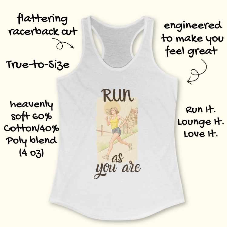 Run As You Are Tank Top
