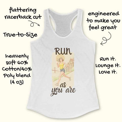 Run As You Are Tank Top