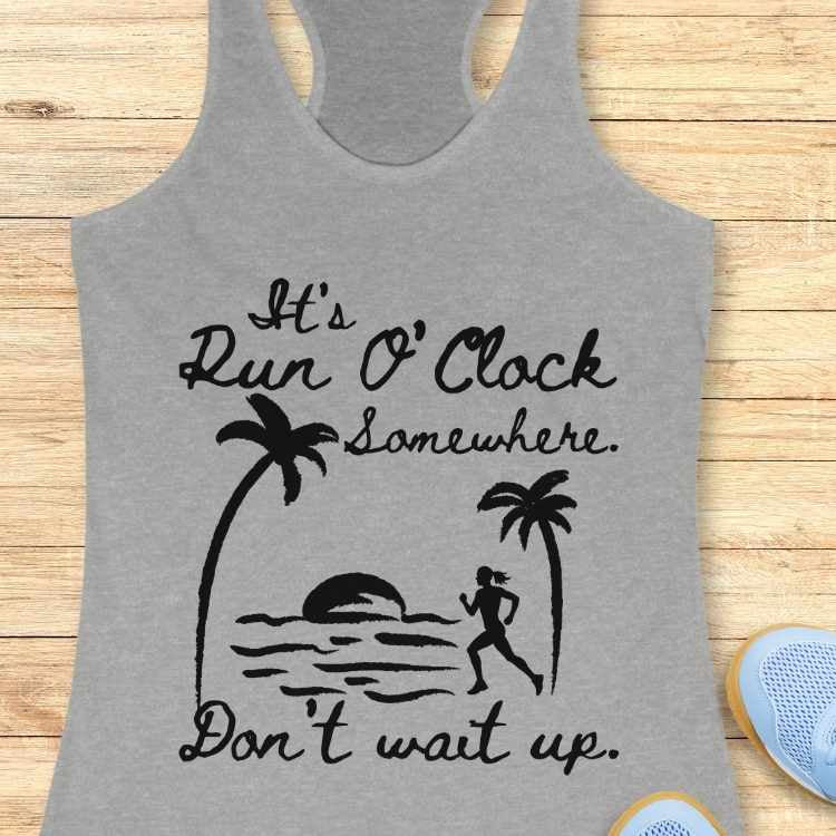 Run O'clock Tank Top