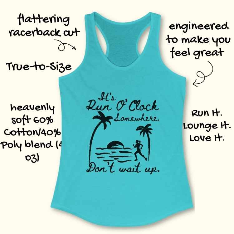 Run O'clock Tank Top