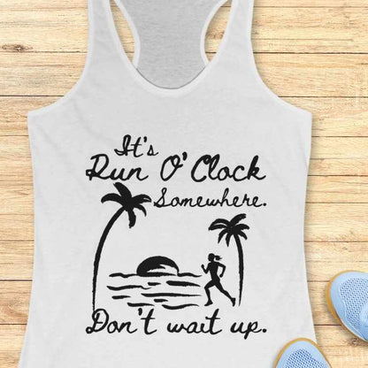 Run O'clock Tank Top
