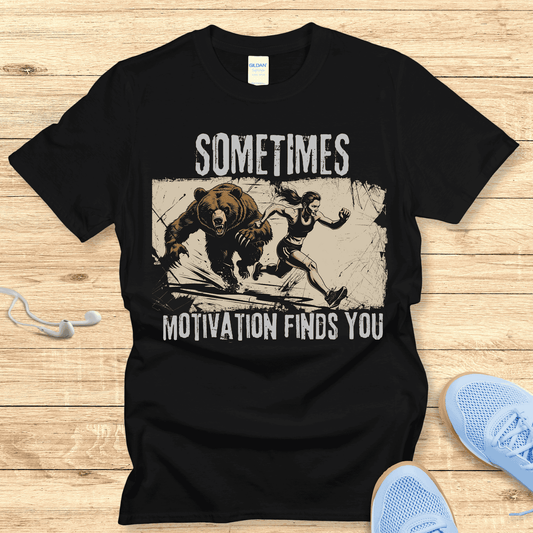 Running Shirt Funny Women Running Gift for Her Tshirt Motivation Finds You