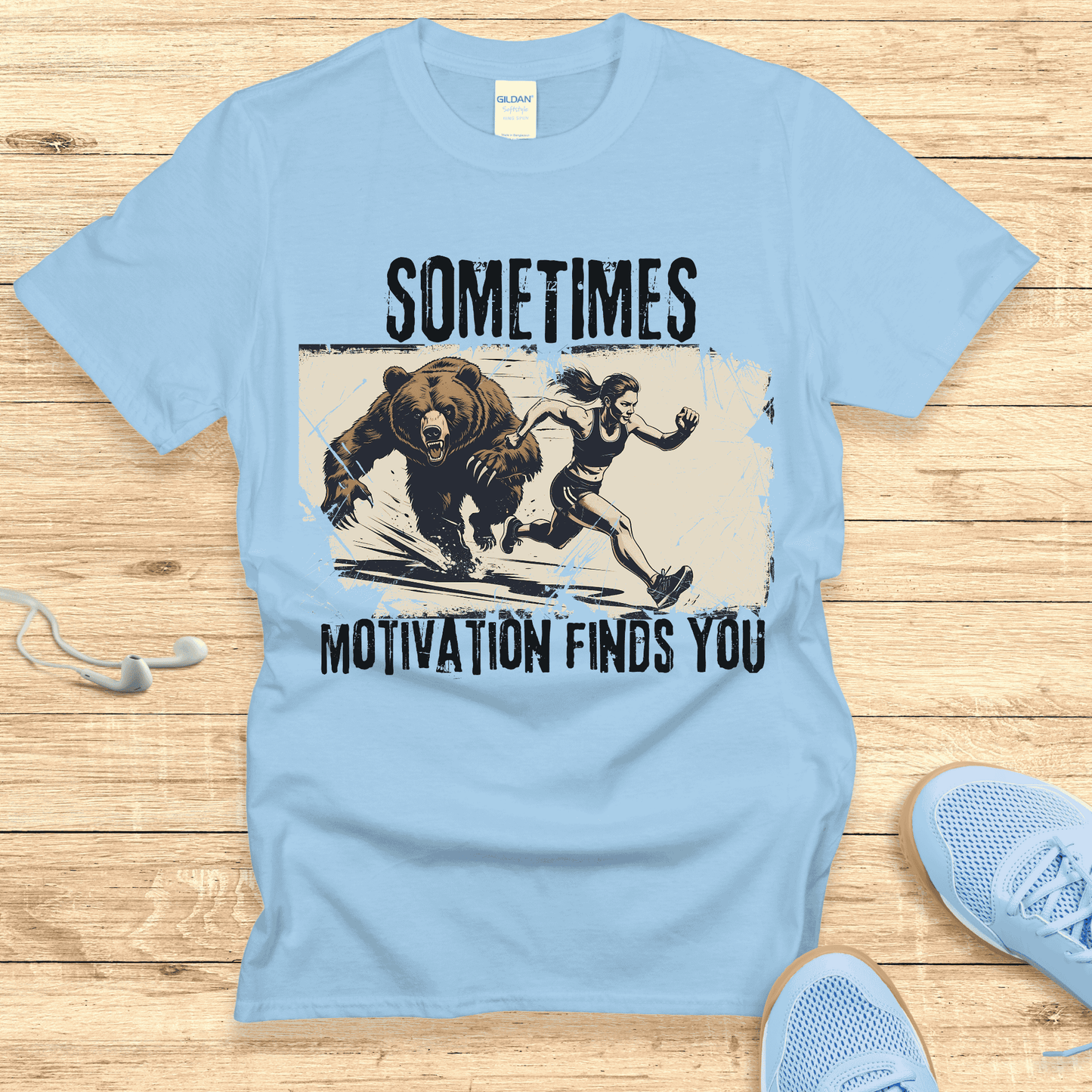 Running Shirt Funny Women Running Gift for Her Tshirt Motivation Finds You