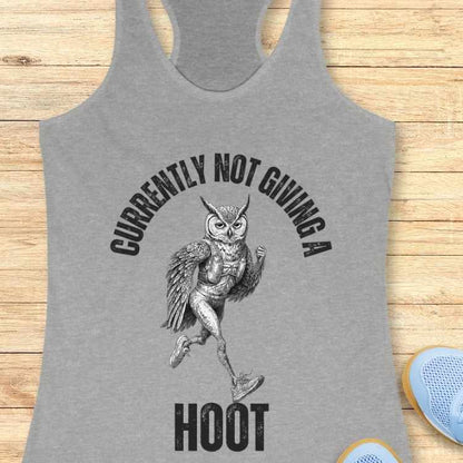 Not Giving A Hoot Tank Top