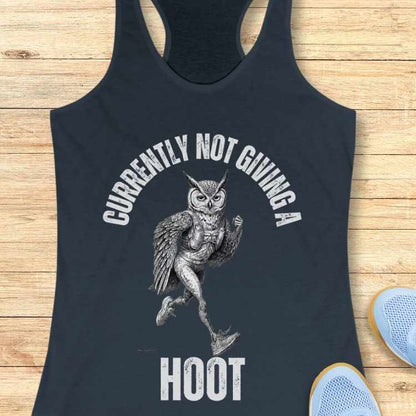 Not Giving A Hoot Tank Top