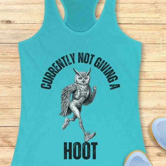 Not Giving A Hoot Tank Top