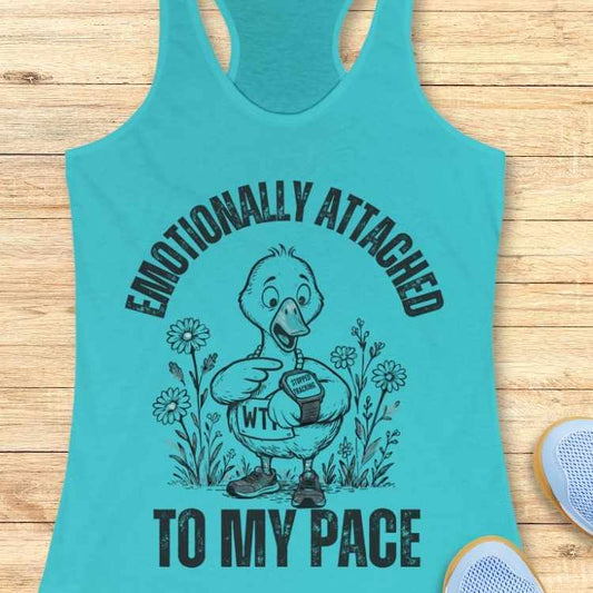 Attached to My Pace Tank Top