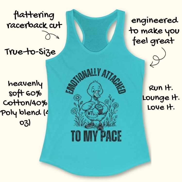 Attached to My Pace Tank Top