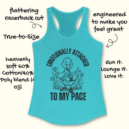 Attached to My Pace Tank Top