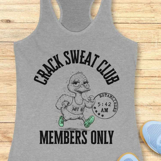 Crack Sweat Club Tank Top