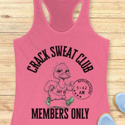 Crack Sweat Club Tank Top