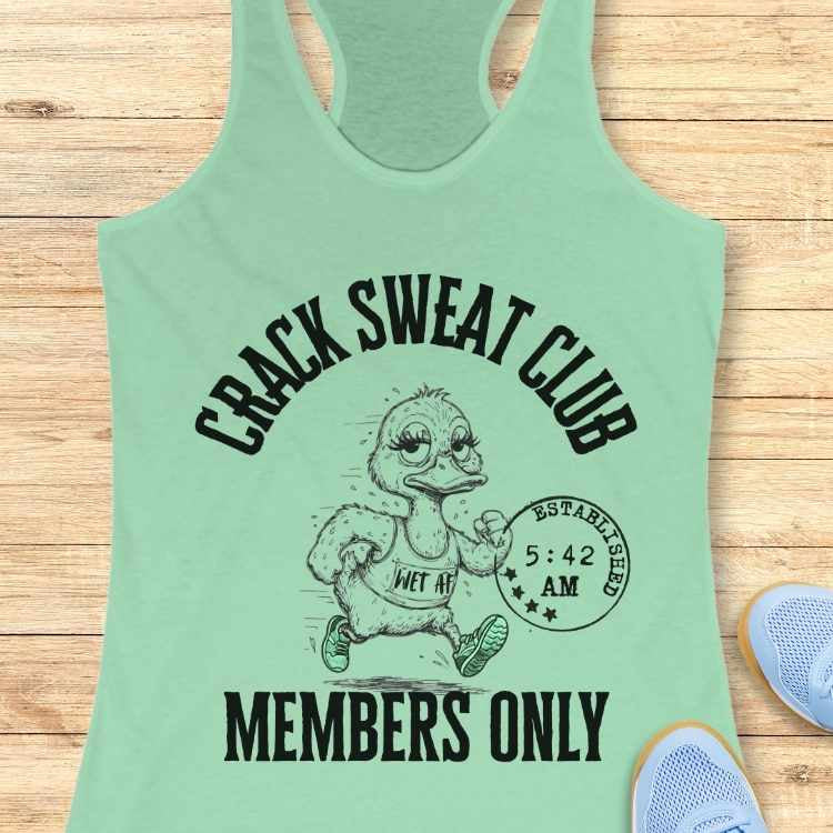 Crack Sweat Club Tank Top
