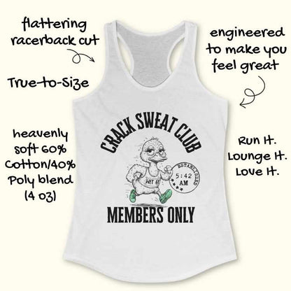 Crack Sweat Club Tank Top
