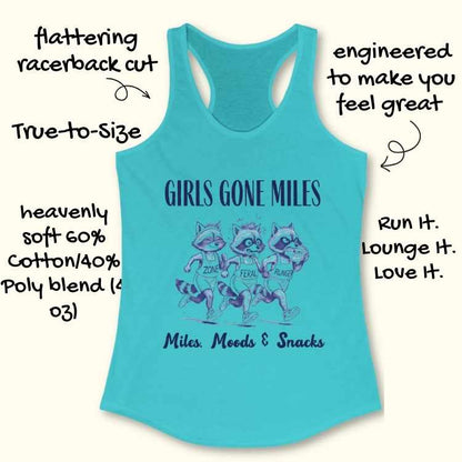 Girls Gone Miles Tank Top