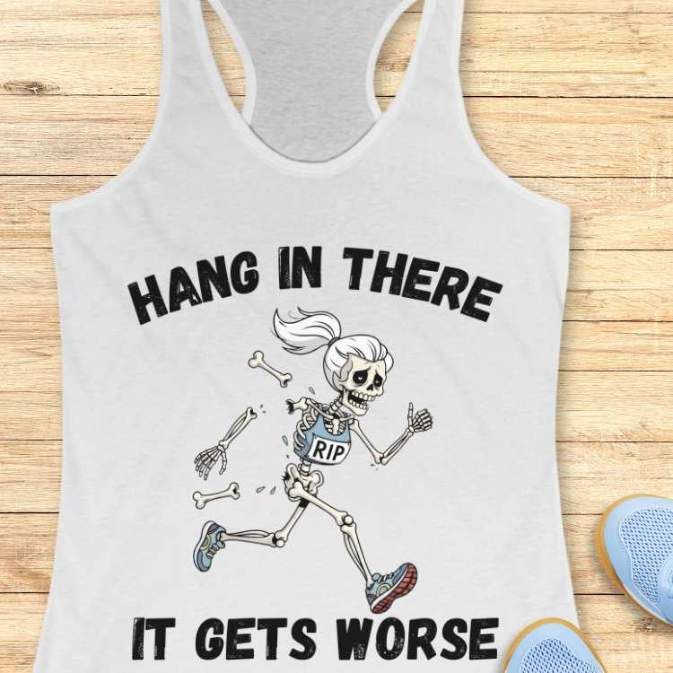 Skeleton Gets Worse Tank Top