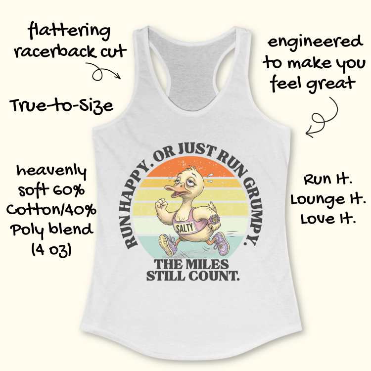 Miles Still Count Tank Top