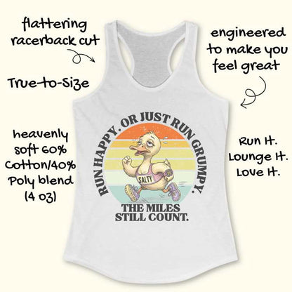 Miles Still Count Tank Top