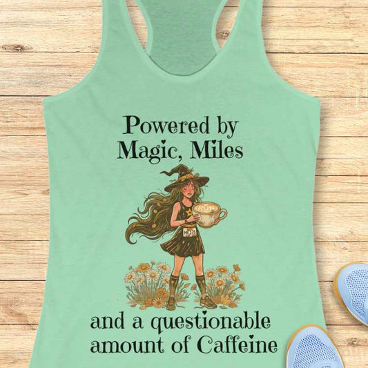 Powered By Caffeine Tank Top