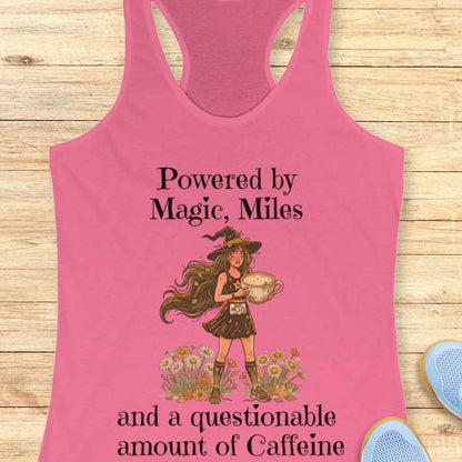 Powered By Caffeine Tank Top