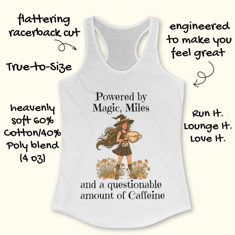Powered By Caffeine Tank Top